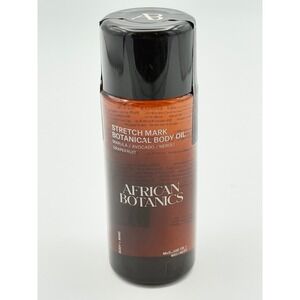 African Botanics Stretch Mark Botanical Body Oil 3.4oz Marula Avocado Neroli NEW